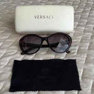 Versace Women's Tortoise Shell Sunglasses